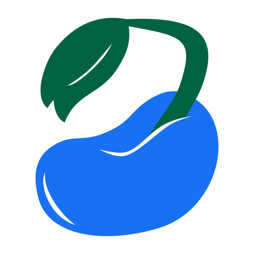 藍豆藝坊 Blue Bean Art Logo