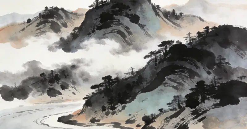 水墨山水畫課程 邀您走入筆墨間的詩意山河