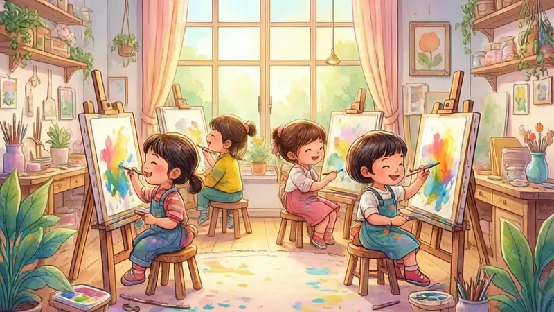 【兒童畫班推薦】學畫畫如何提升孩子專注力與情緒表達能力？ 7