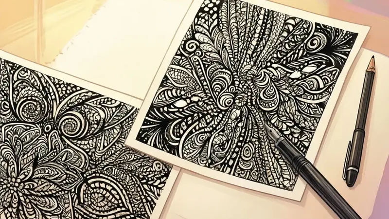 探索 Zentangle 禪繞畫：靜心紓壓的筆尖禪修 2