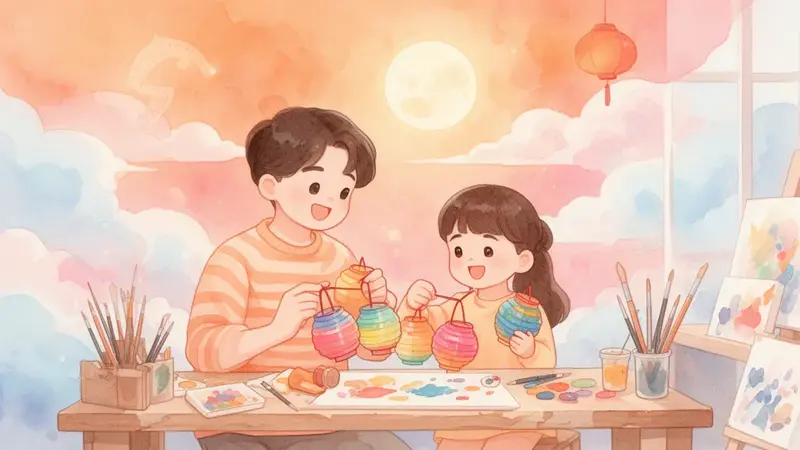 中秋親子燈籠手作：傳統與現代創作結合 2